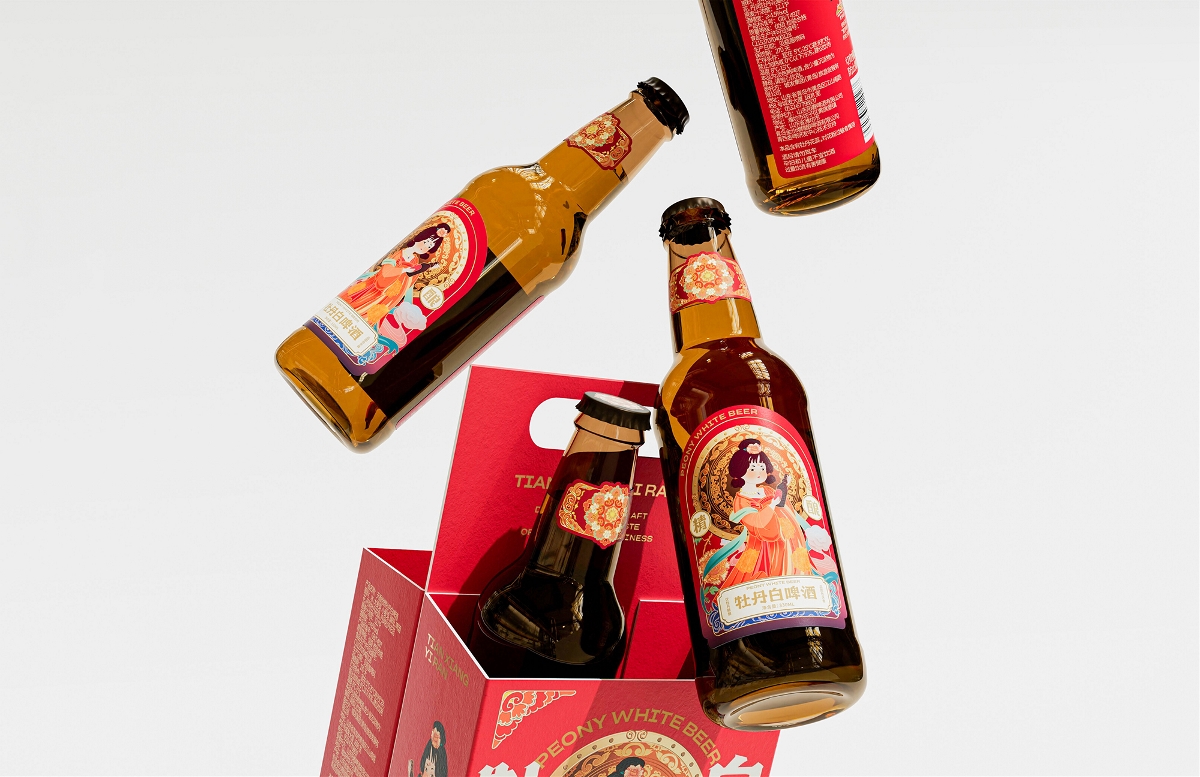 牡丹精酿啤酒 | 包装设计